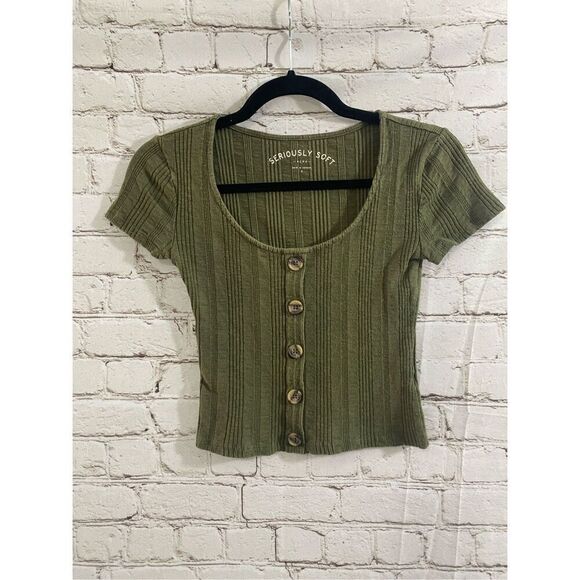 Aeropostale crop tee shirt size small - Picture 1 of 6